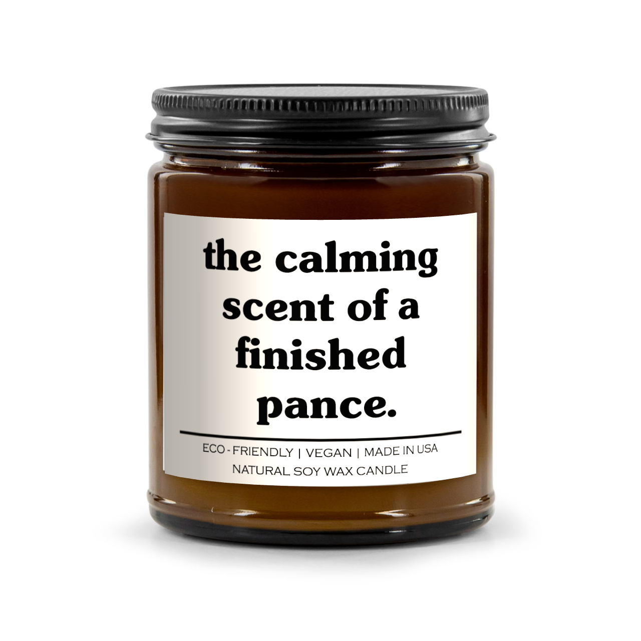 The Calming Scent Of A Finished Pance Candle