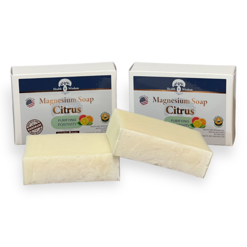 Health and Wisdom Magnesium Bar Soap - 2 pack