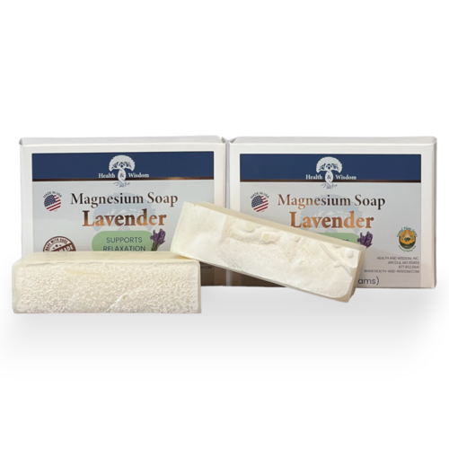 Health and Wisdom Magnesium Bar Soap - 2 pack