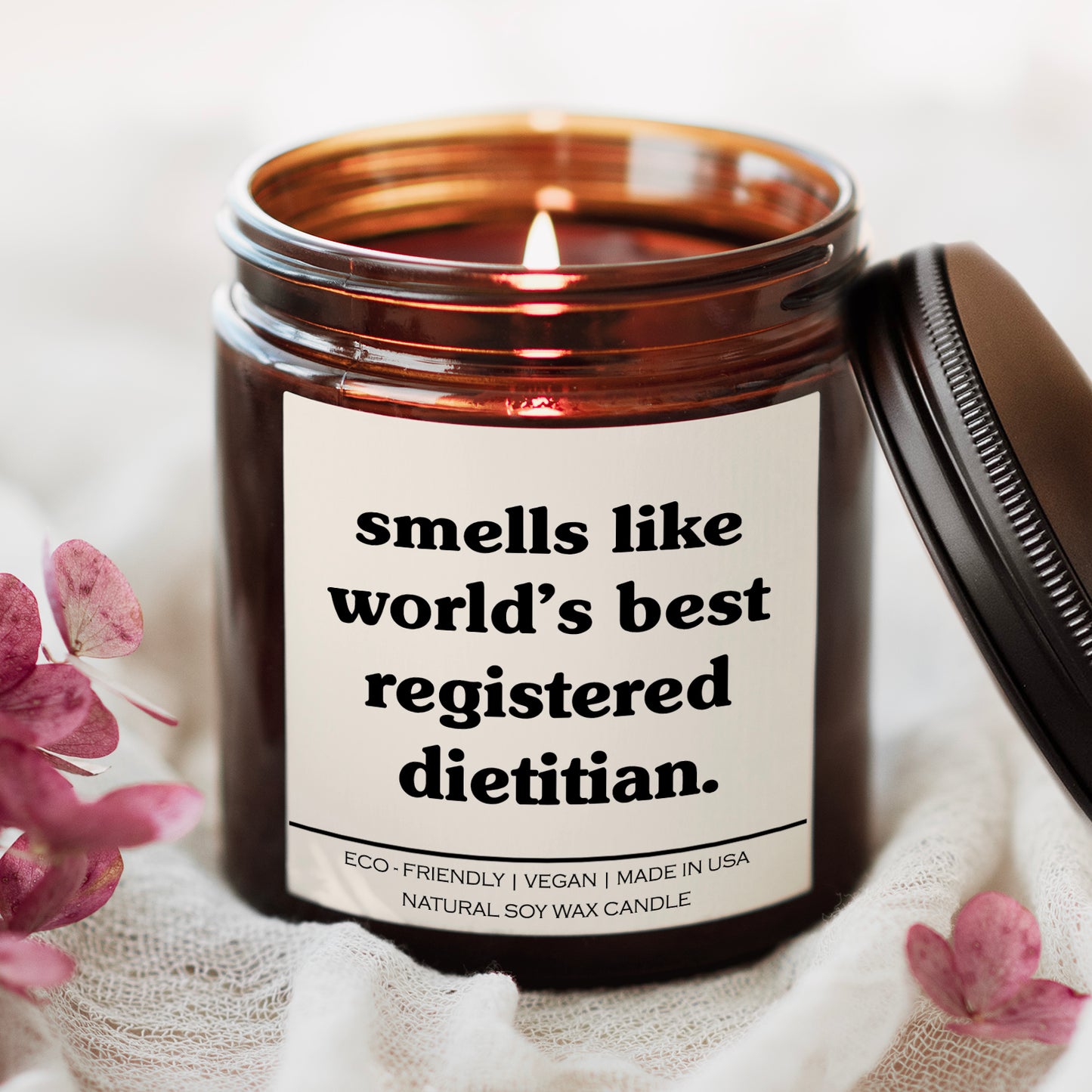 Smells Like World's Best Registered Dietitian Candle