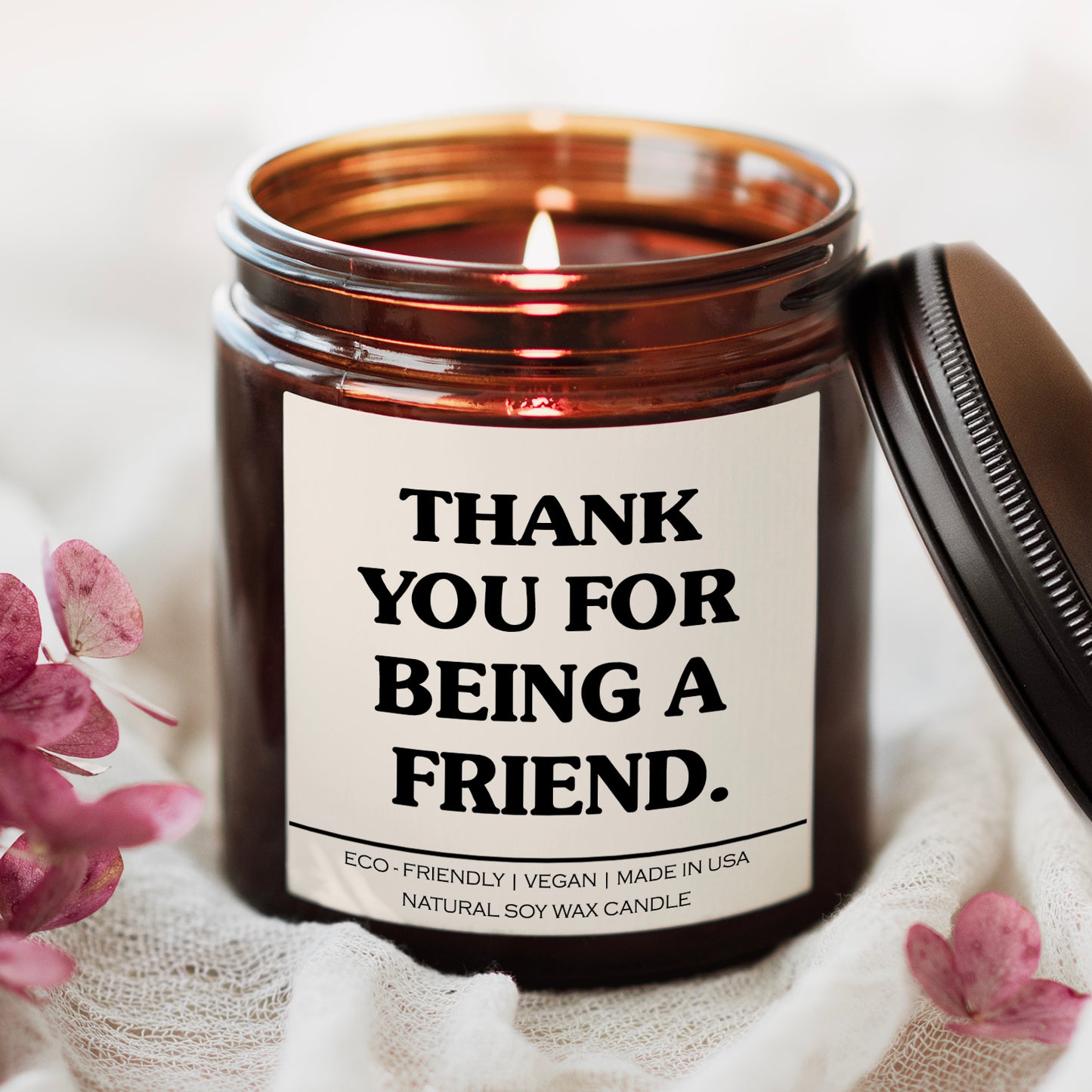 Thank you for being a Friend Candle