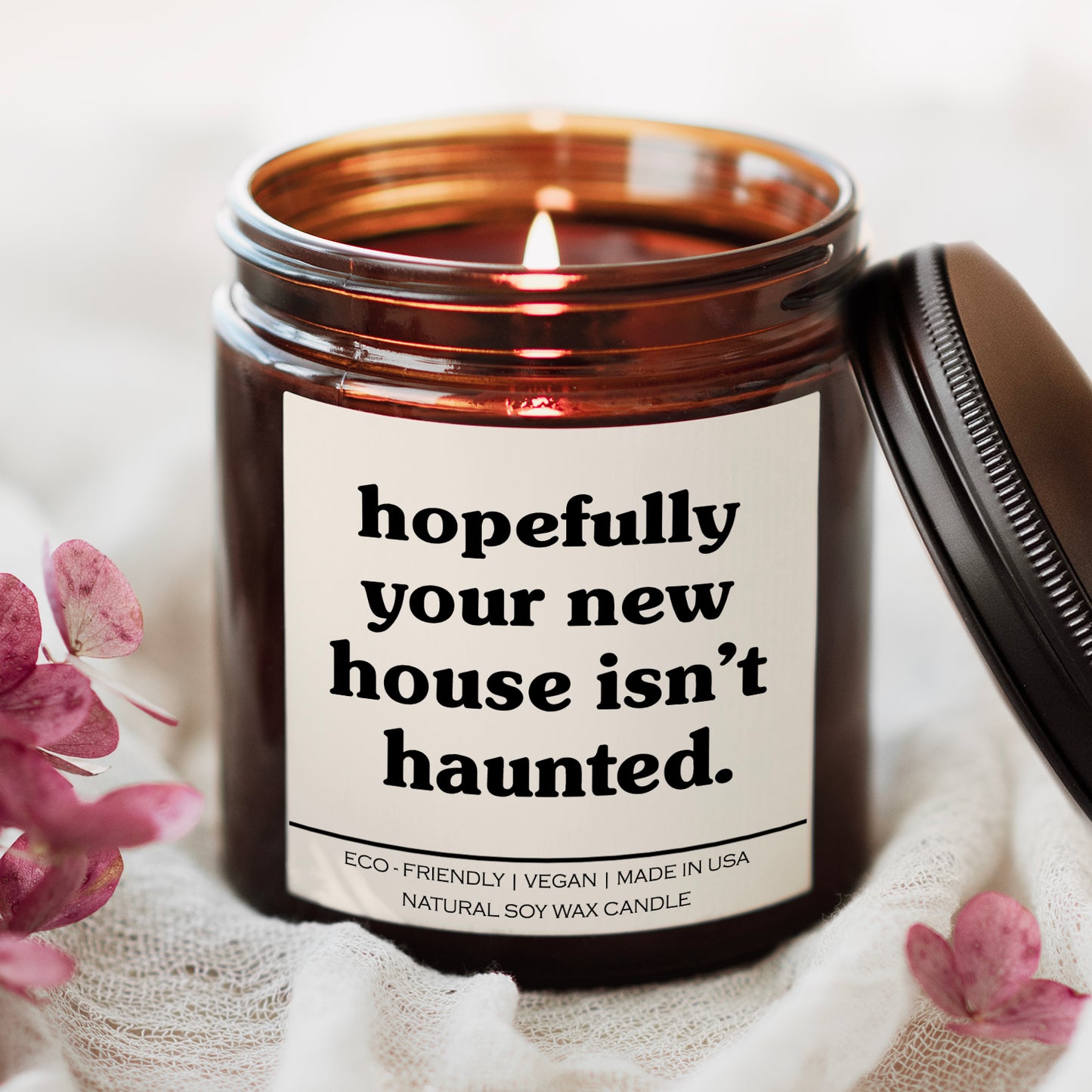 Hopefully Your New House Isn't Haunted Candle